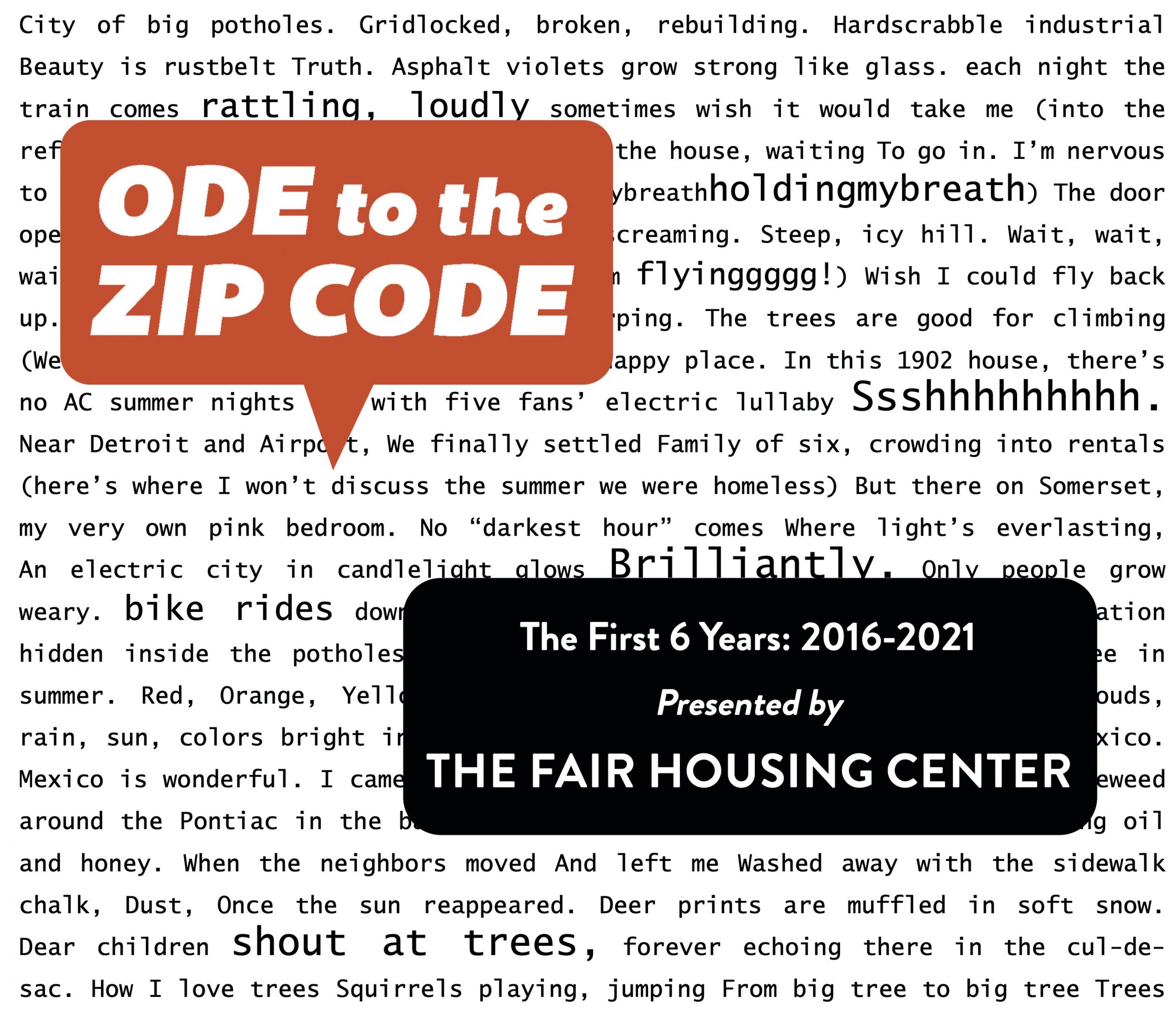 Ode to the Zip Code: The First 6 Years: 2016-2021